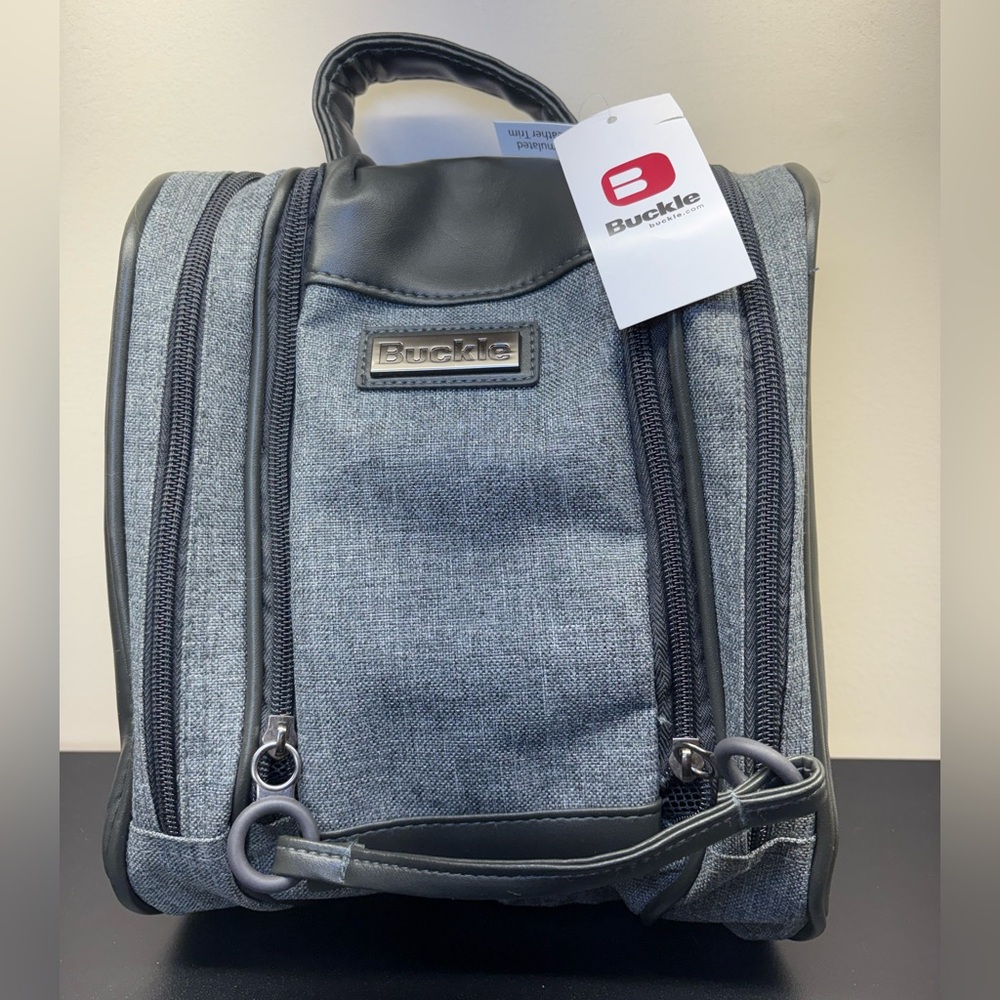 Buckle Gray Travel Bag